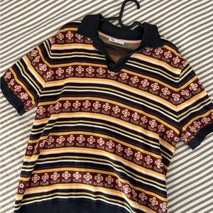 Zara Multicolor Floral Shirt